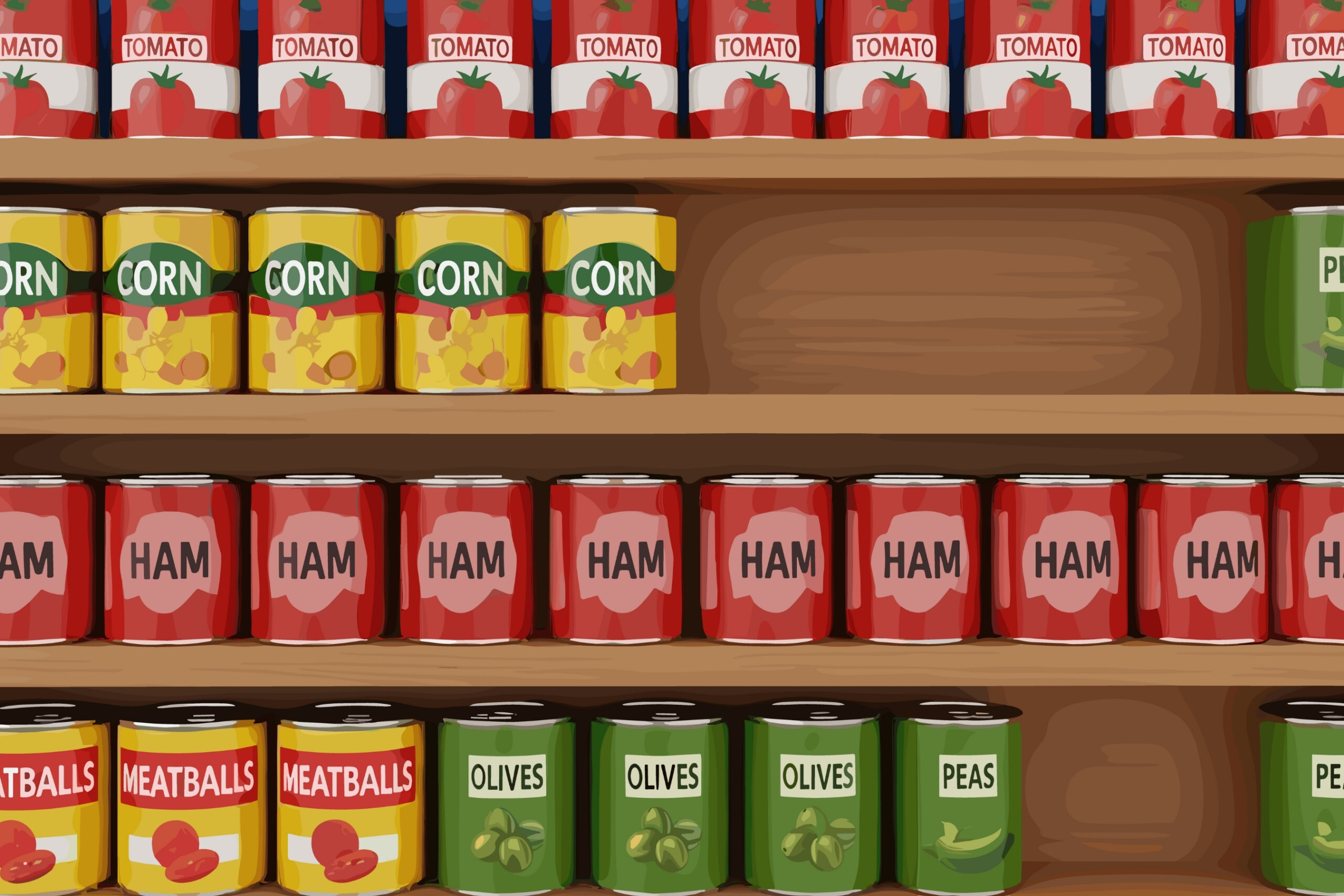 Canned food products supplier in Qatar