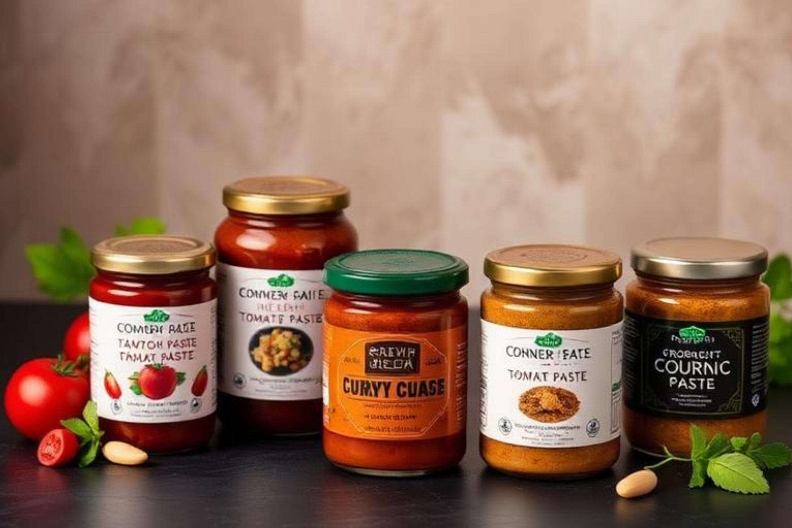 Food paste items supplied by Atlas Trading in Qatar